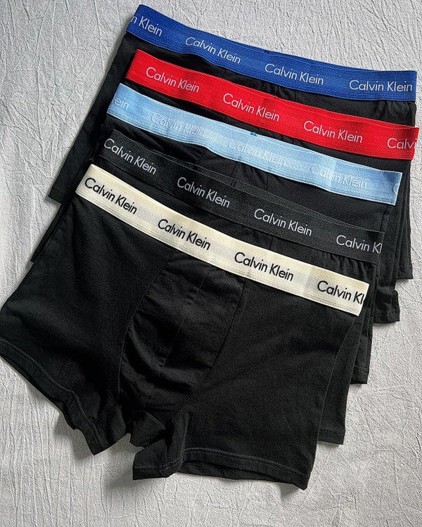 Calvin Klein Boxer Briefs 5-Pack - Black/Multi