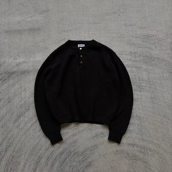 Black Knit Sweater