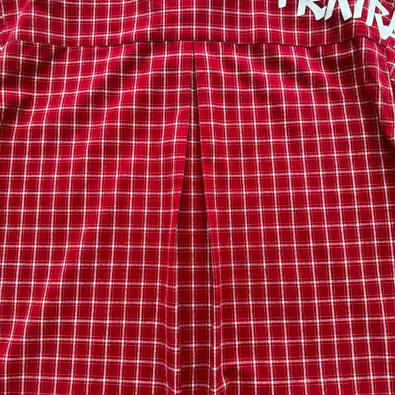 Mertra Plaid Shirt - Red