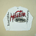 Hellstar White Studios Records Long Sleeve