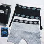 Syna Boxer Briefs 3-Pack - Black/White/Gray
