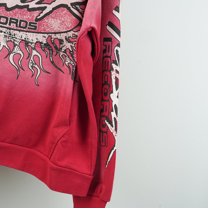 Hellstar Records Hoodie Sweatshirt Vintage