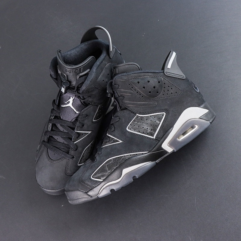 Nike Air Jordan 6 Retro - Black/Metallic Silver