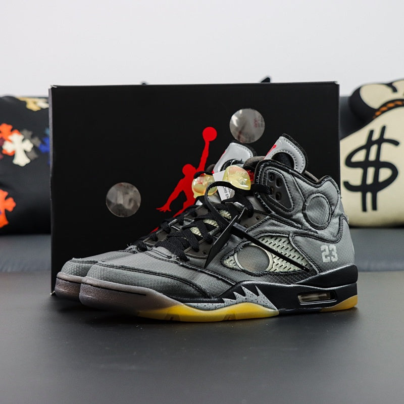 Air Jordan 5 Retro x Off-White Black