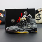 Nike Air Jordan 5 Retro x Off-White - Black