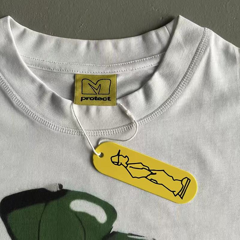 Cactus Plant Flea Market Smiley Character Graphic Tee - White