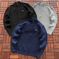 Lacoste Three-Color Full-Zip Sweater