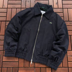 Lacoste Plaid-Lined Zip Jacket