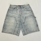 Supreme Denim Jacquard Cargo Shorts