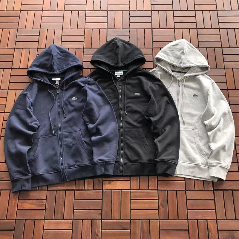 Lacoste Logo Zip Hoodie
