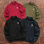 Lacoste Paris Quarter-Zip Sweater