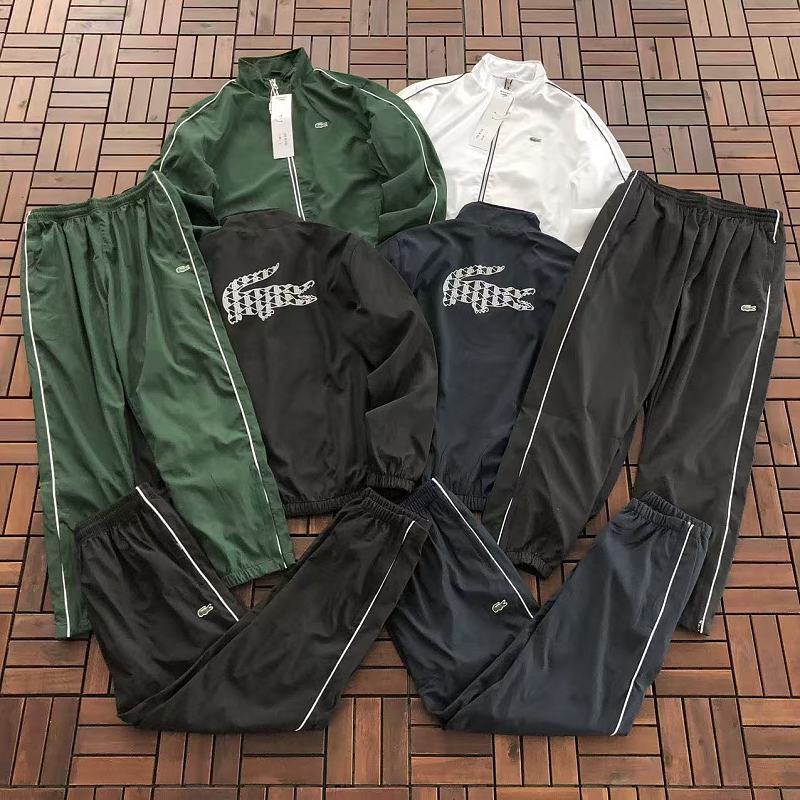 Lacoste Crocodile Back Graphic Tracksuit Set