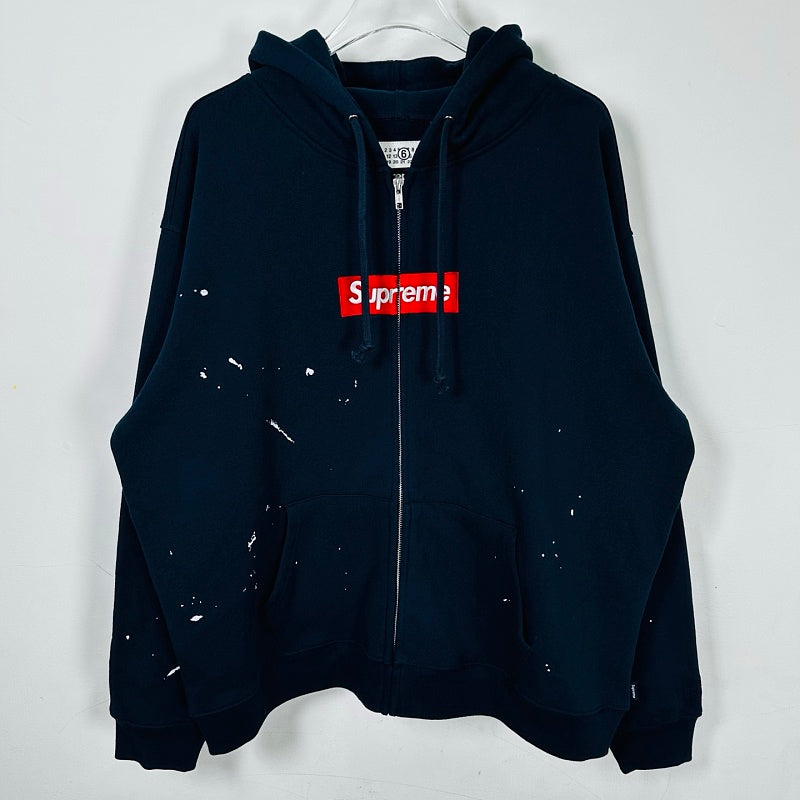 Supreme Paint Splatter Zip Hoodie