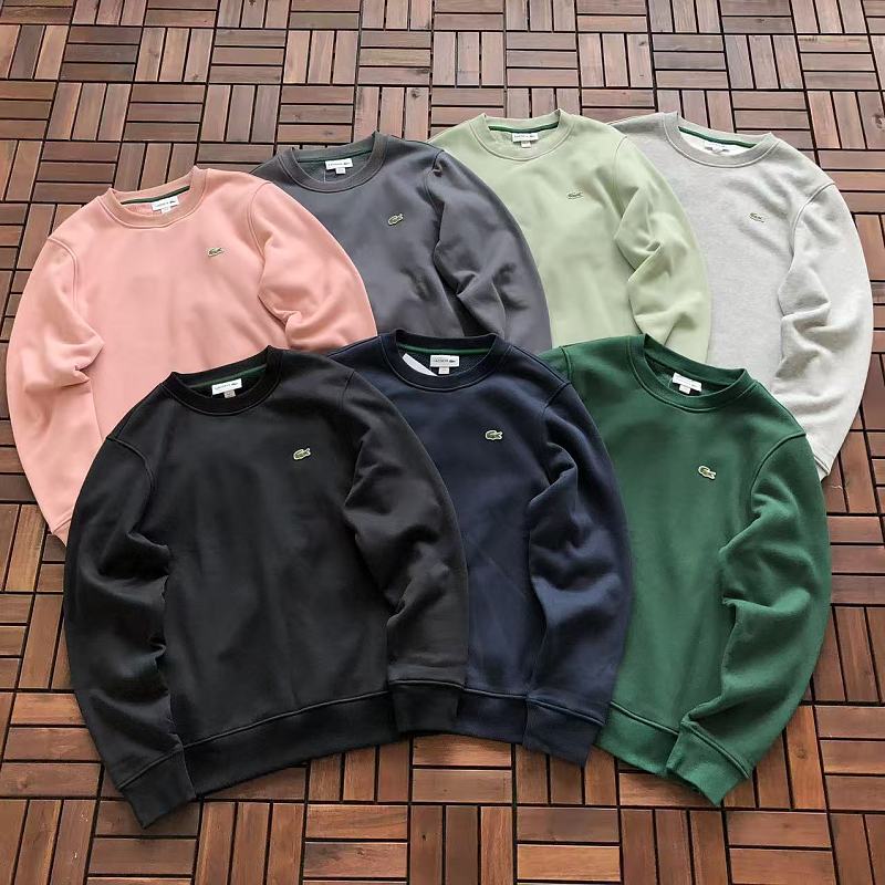 Lacoste Multi-Color Crewneck Sweater