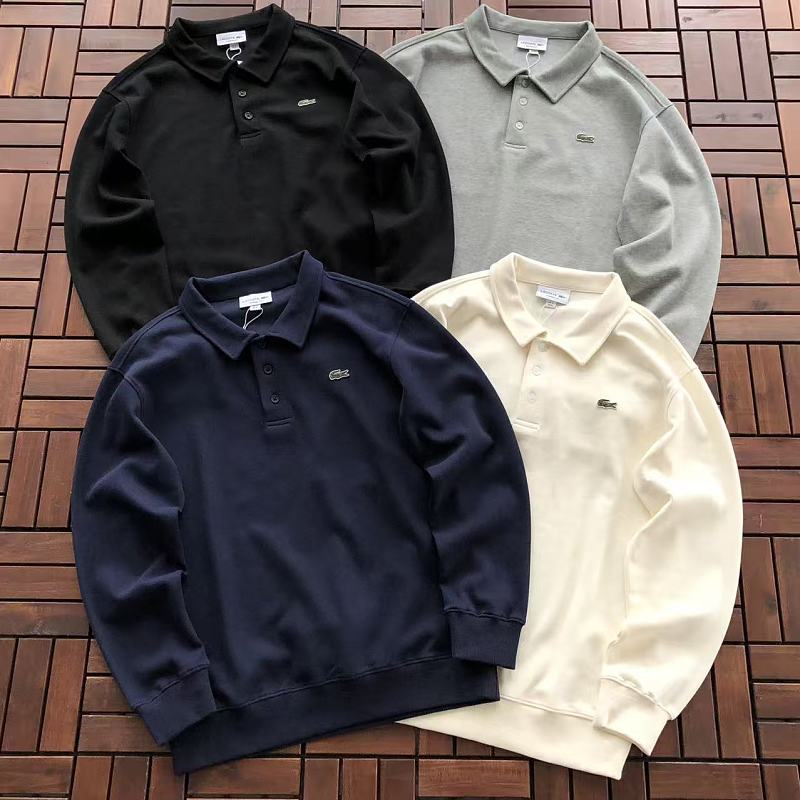 Lacoste Classic Long-Sleeve Polo Sweater