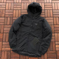 Arc'teryx Black Insulated Hooded Jacket