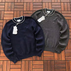 Lacoste Contrast-Trim Crewneck Sweater