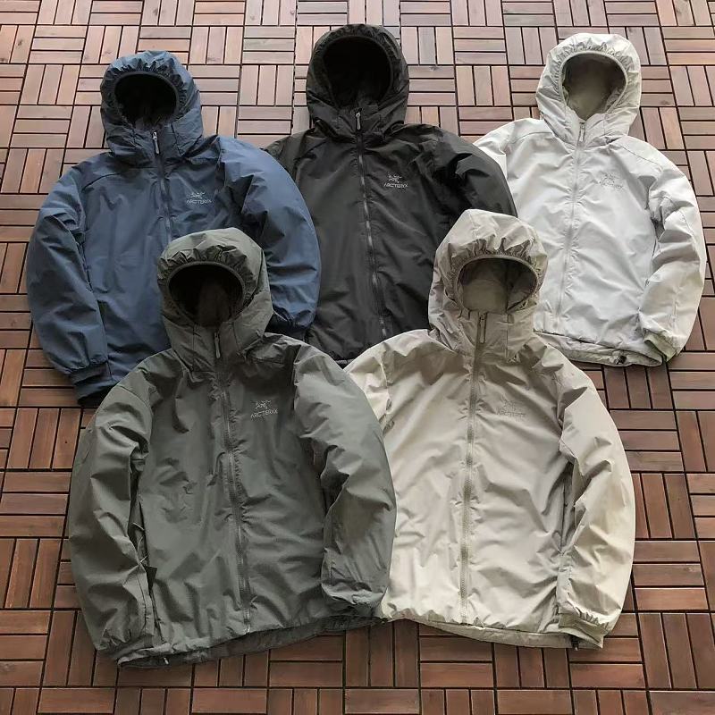 Arc'teryx Multi-Color Hooded Cotton Jacket