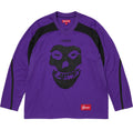Supreme Purple Skull Hockey Jersey