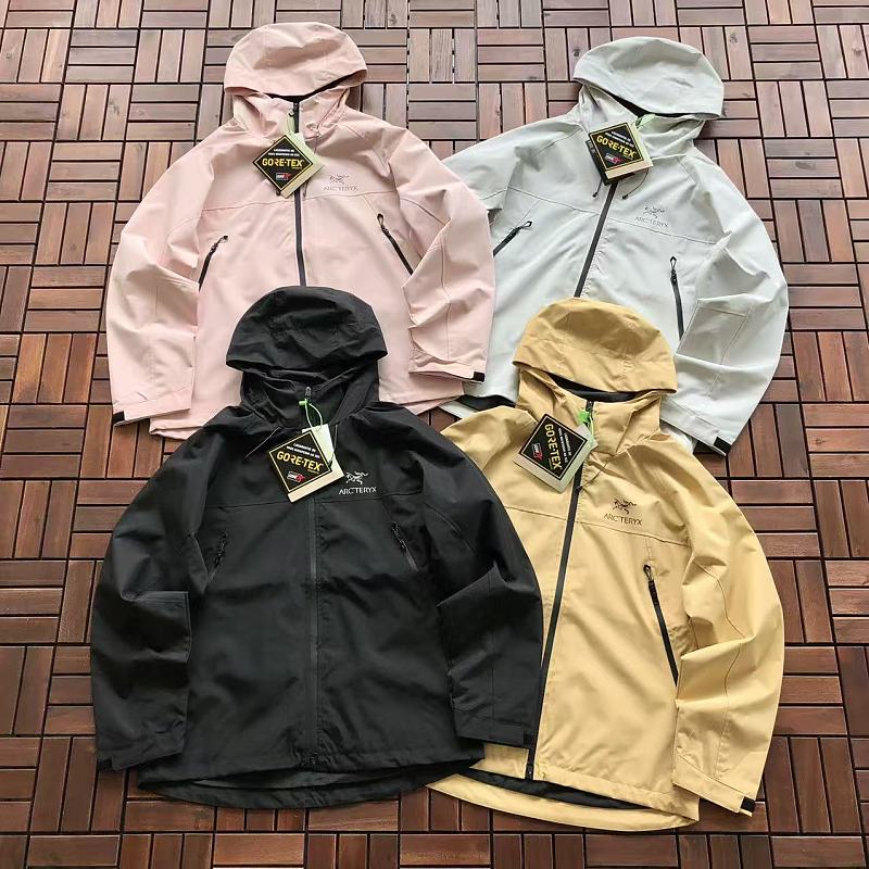 Arc'teryx Pastel Multi-Color Hooded Jacket