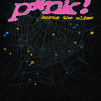 Sp5der P*NK Hoodie Black