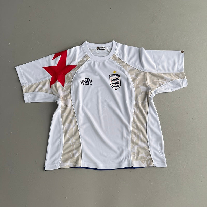 Unknown Brand England Football Jersey - White/Red