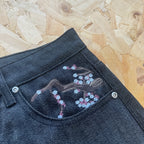 Derschutze Blossom Raw Denim - Dark Wash