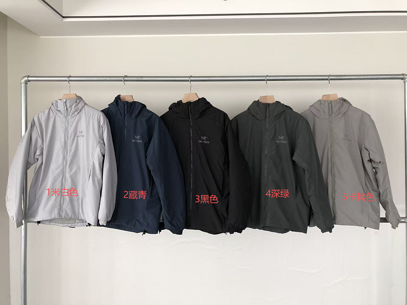 Arc'teryx Multi-Color Hooded Cotton Jacket
