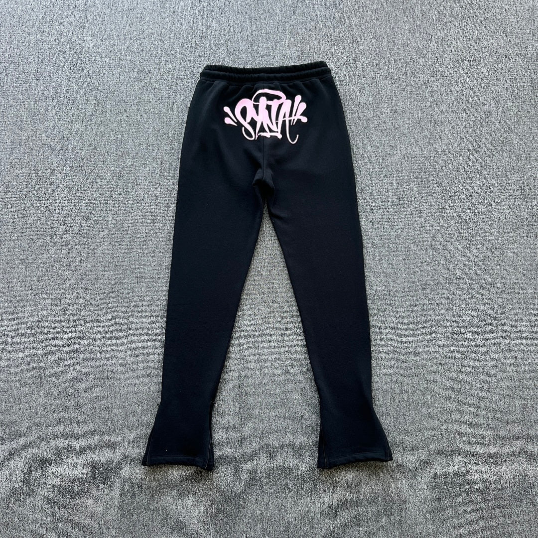 Hoodie Set Black Pink