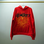 Sp5der P*NK V2 Hoodie Red