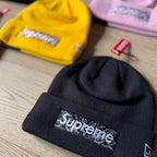 Supreme x New Era Bandana Box Logo Beanie v2