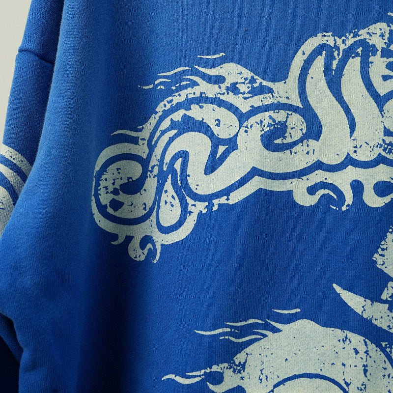 Hellstar Blue Yoga Hoodie