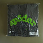 Sp5der Wait Web Hoodie Slate Grey