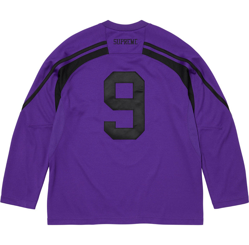 Supreme Purple Skull Hockey Jersey