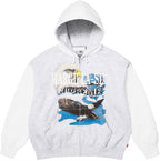 Supreme Eagle Graphic Zip Hoodie
