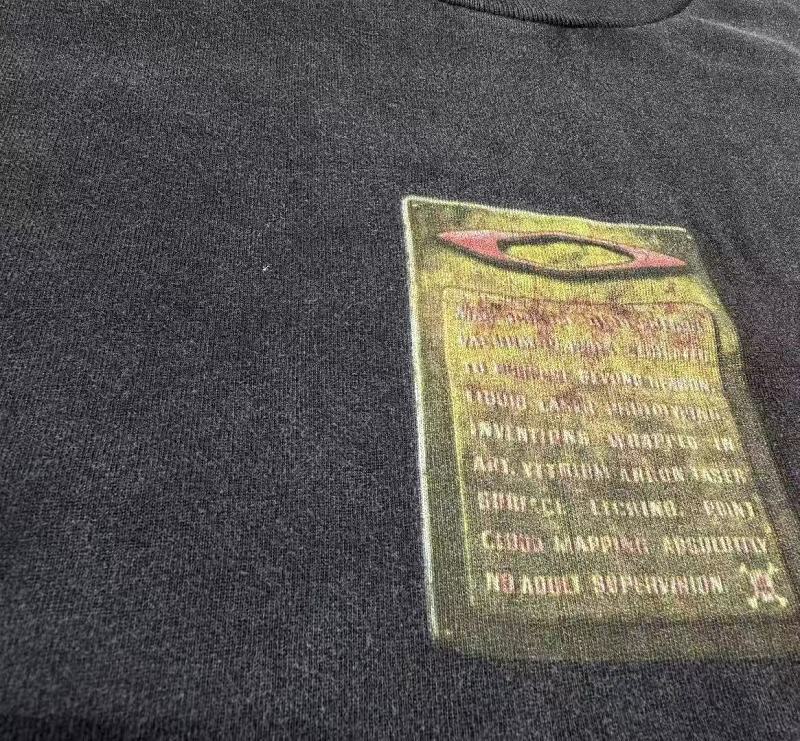 Oakley Vintage/Washed Graphic T-Shirt - Washed Black