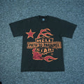Hellstar Studios Biker Tour Short Sleeve Tee Shirt Black