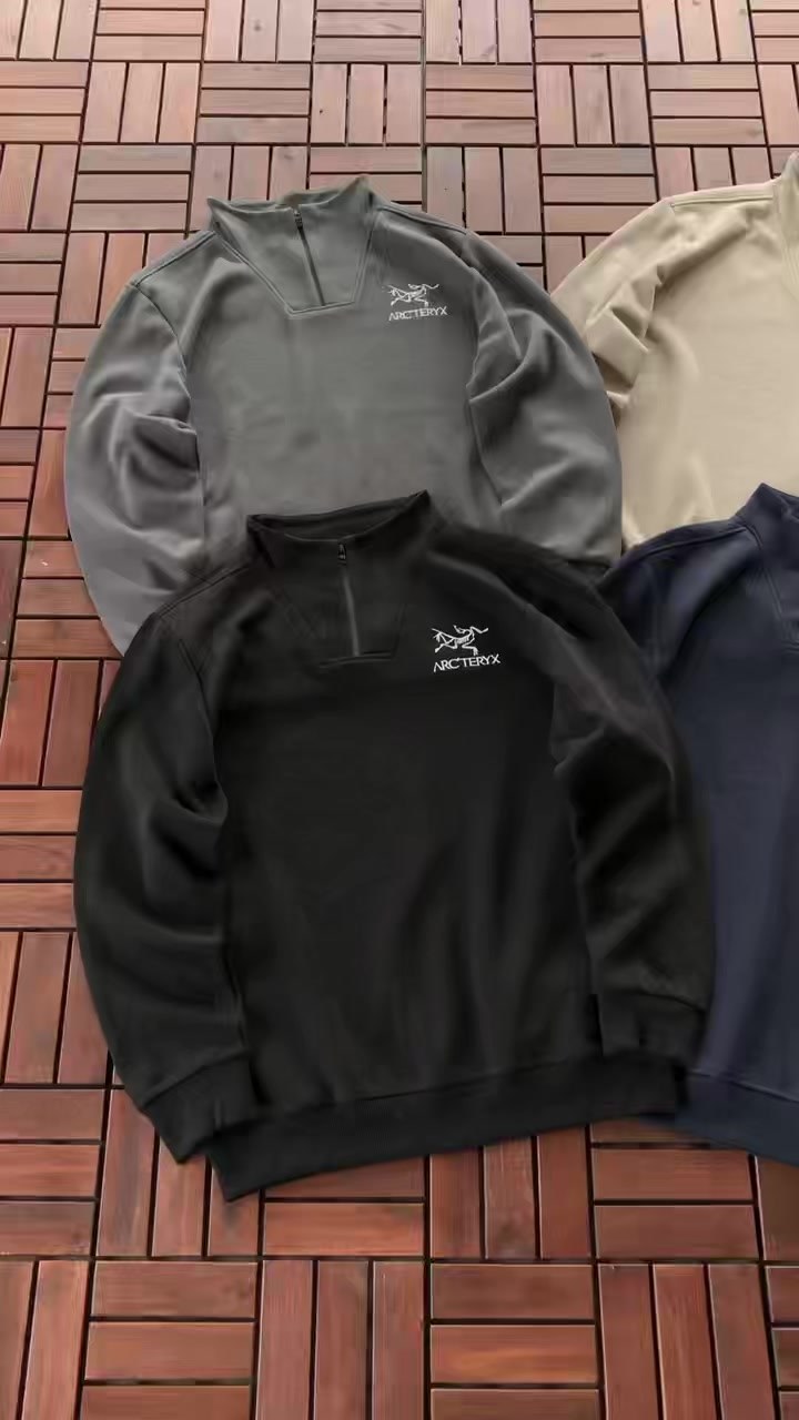 Arc'teryx Fossil Logo Quarter-Zip Sweater