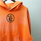 Hellstar Fire Orange Hoodie Orange Dye