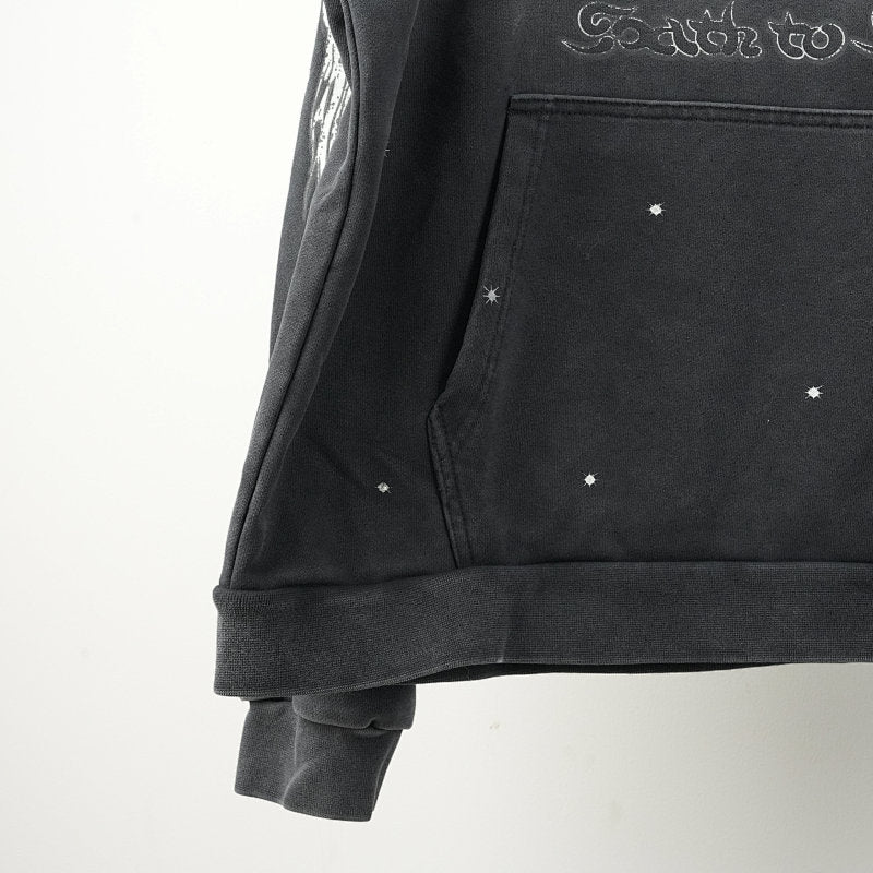 Hellstar Racer Hoodie Sweatshirt Vintage Black