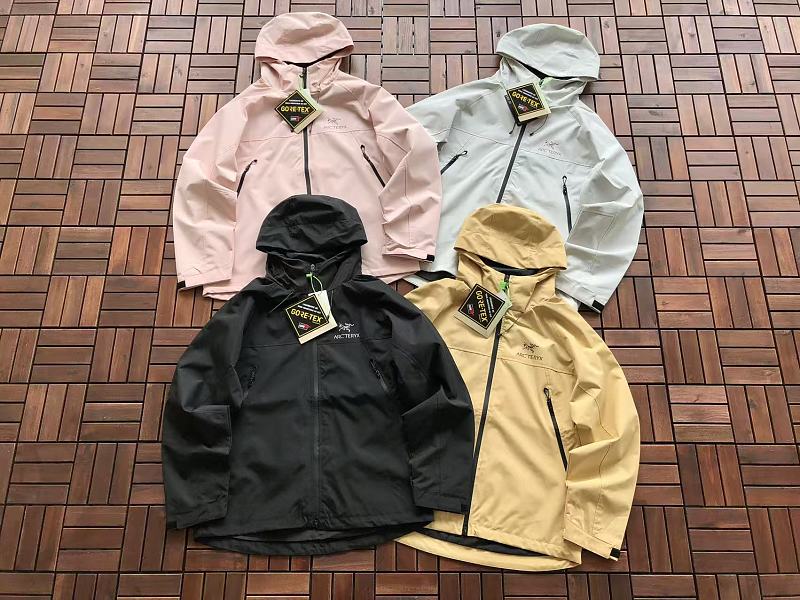 Arc'teryx Pastel Multi-Color Hooded Jacket