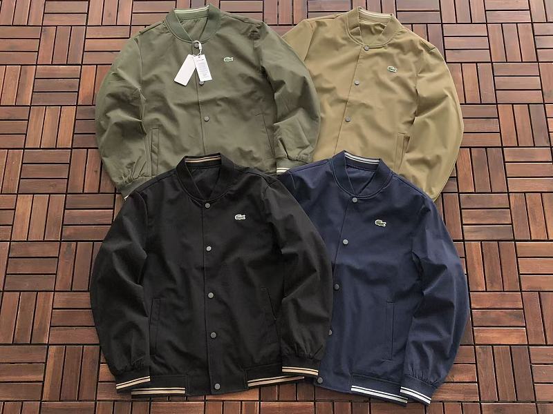 Lacoste Multi-Color Bomber Jacket
