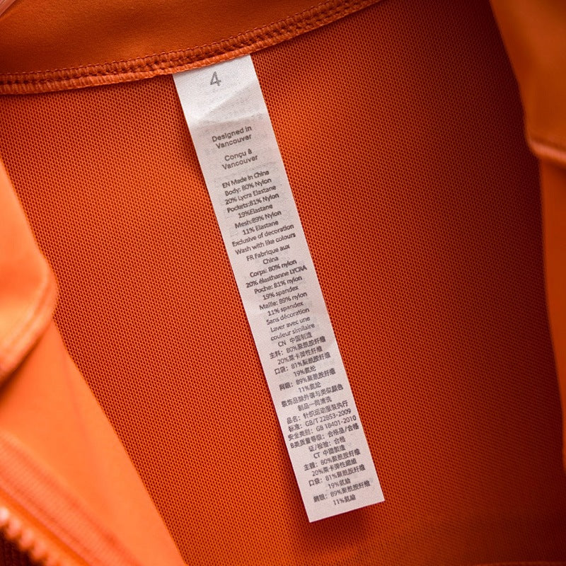 Lululemon Define Jacket - Vivid Orange