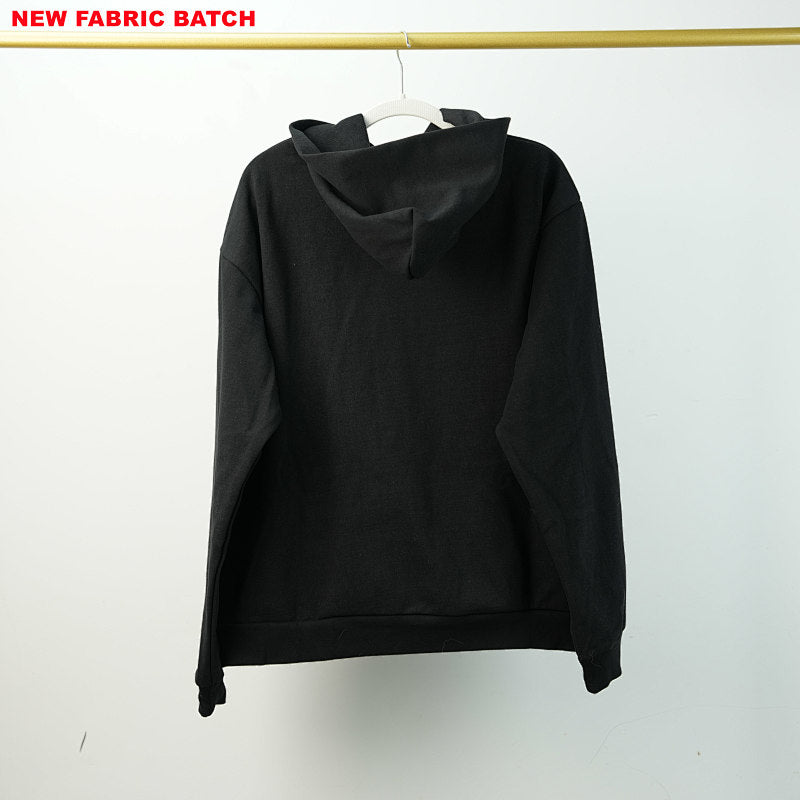 Sp5Der Rhinestone Logo Hoodie Black