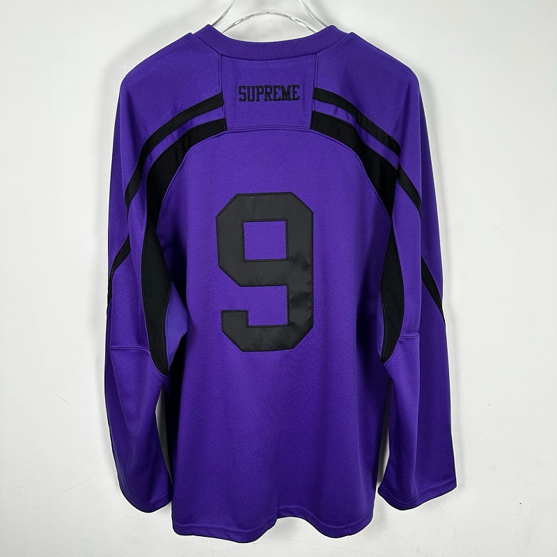 Supreme Purple Skull Hockey Jersey