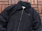 Lacoste Plaid-Lined Zip Jacket