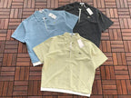 Lacoste Textured Quarter-Zip Polo Shirt