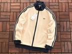 Lacoste Striped Full-Zip Track Jacket