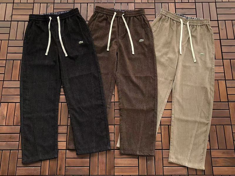 Lacoste Corduroy Drawstring Trousers