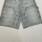 Supreme Denim Jacquard Cargo Shorts